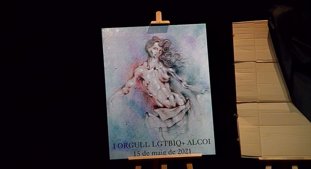 Presentación cartel Orgullo LGBTI