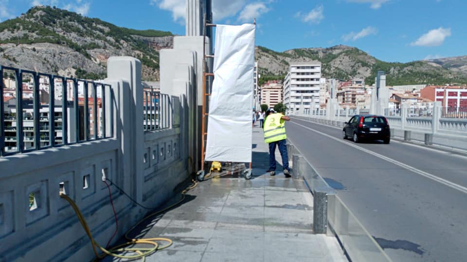 Manteniment pont de Sant Jordi