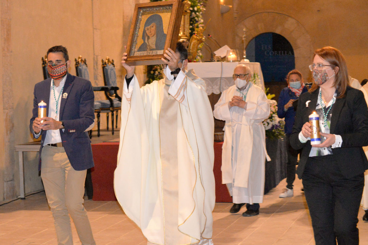 Cocentaina va aclamar a la Mareta en la clausura de l'Any Sant