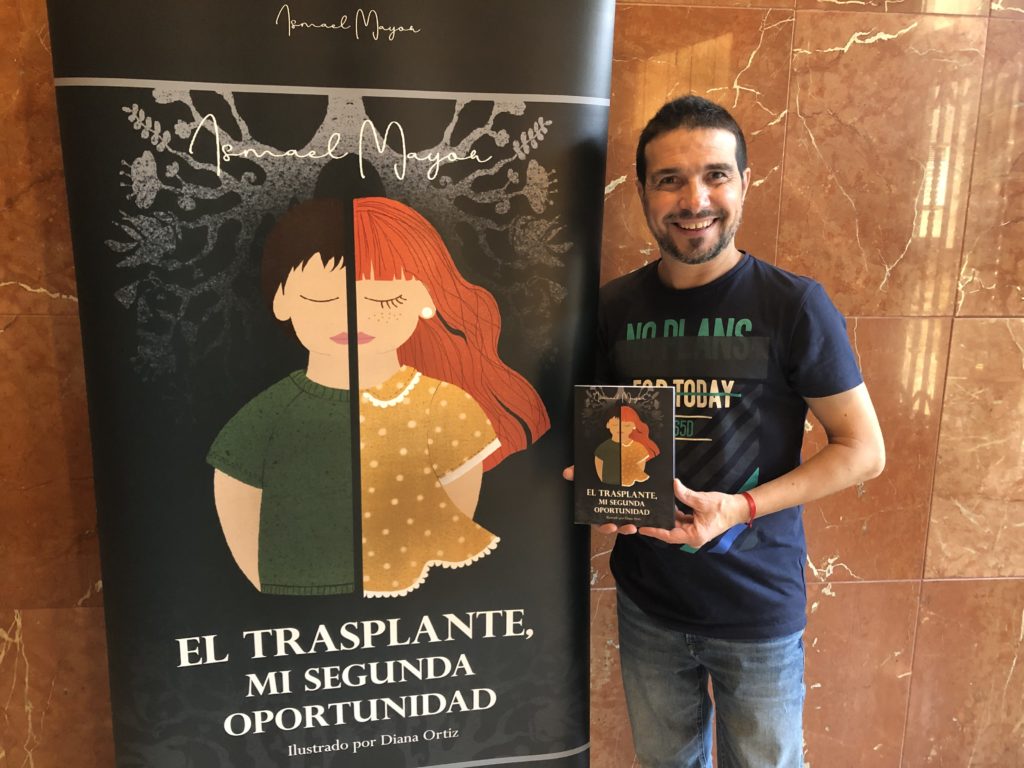 Ismael Mayor publica 'El transplante, mi segunda oportunidad', su experiencia con la fibrosis quítica