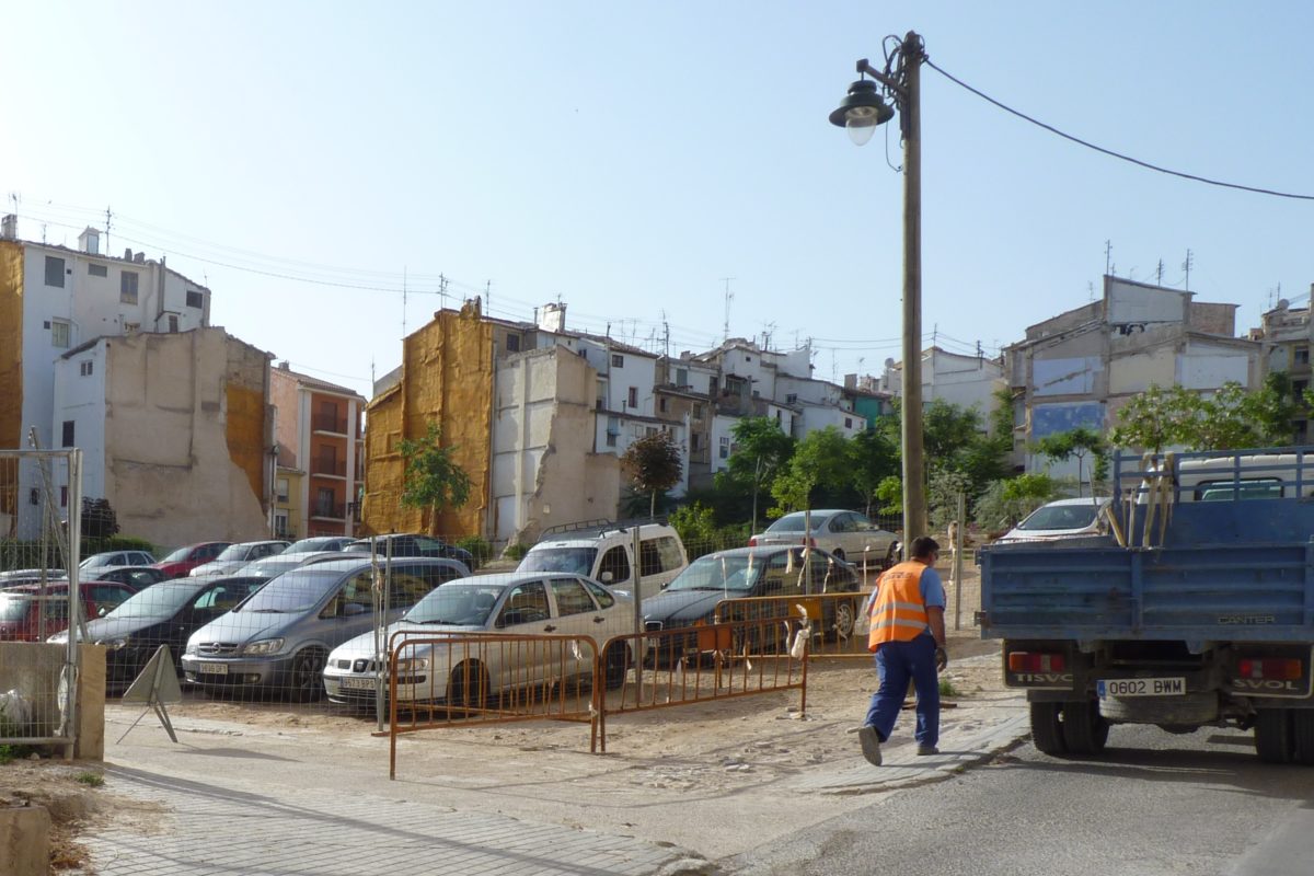 Unas 80 nuevas plazas para aparcar en el Centro