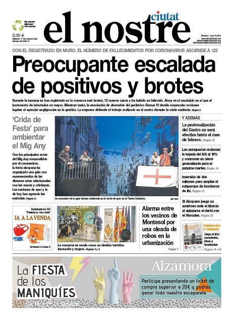 Portada El Nostre 17 octubre