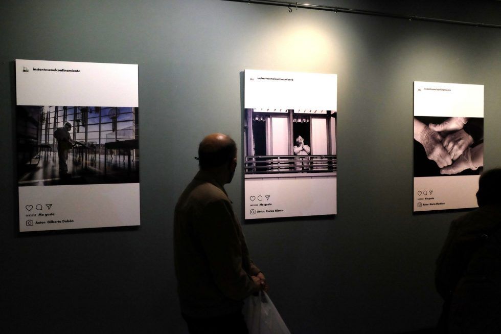 Exposició del 59é Saló Local AFA en el Centre Comercial Alzamora