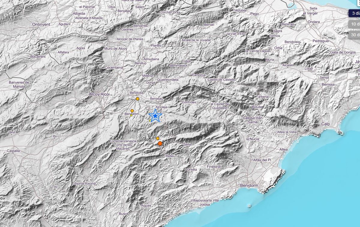 Un terratrémol de magnitud 3,6 es fa notar en tota la comarca