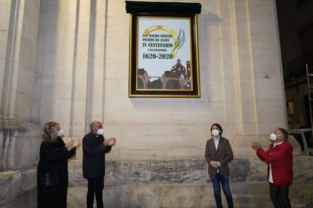 Sant Maure va descobrir el seu cartell anunciador