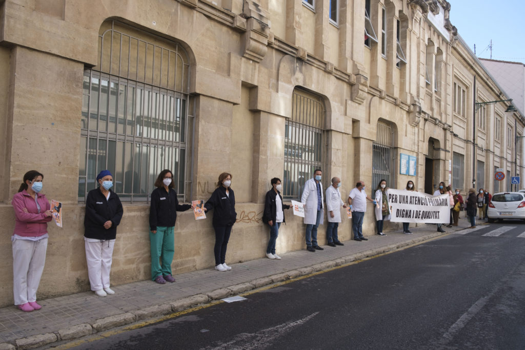 Los médicos de Alcoy se suman a la huelga por la atención primaria