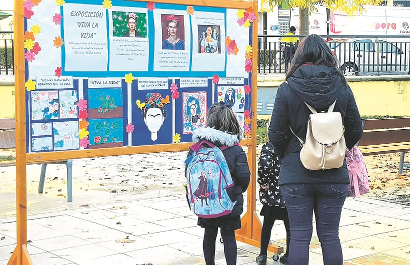 El colegio Esclavas celebra ‘Viva la vida’ con Frida Kahlo