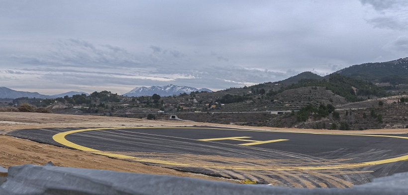 Habiliten un segon heliport a Alcoi per a emergències