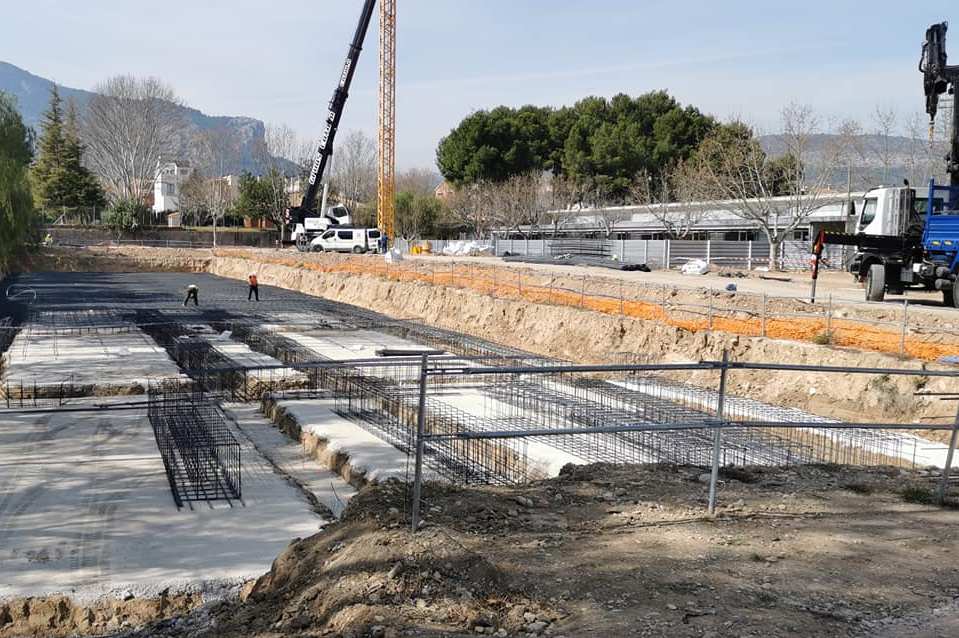 El nuevo colegio El Bracal de Muro empieza a tomar forma