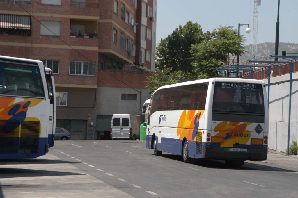 Trasllat de parada en línia comarcal Alcoi-Cocentaina-Muro