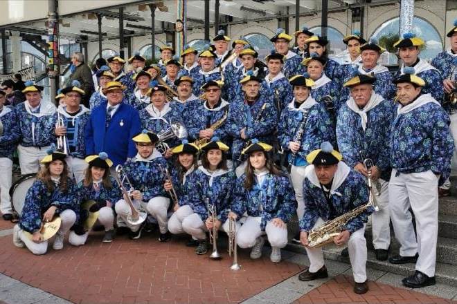 La charanga Alcoyano, uno de los orgullos de Tolosa