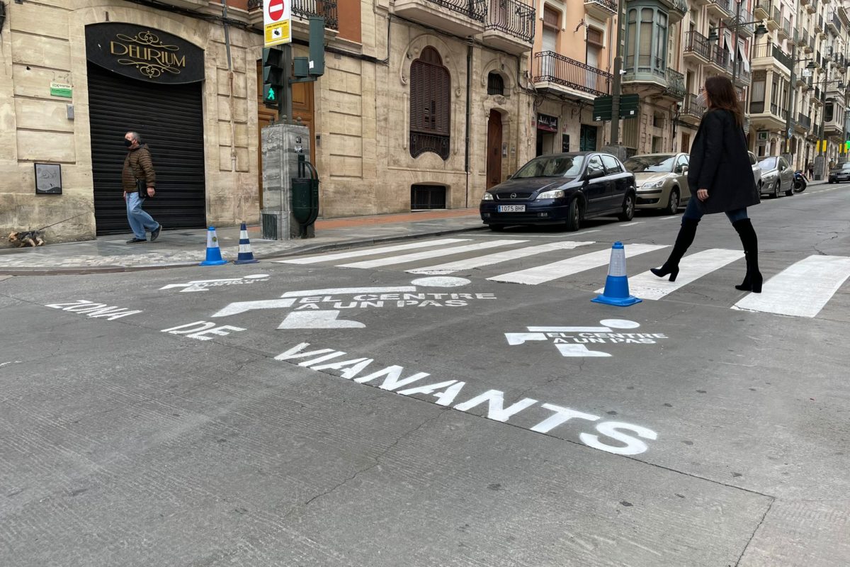 S'inicia la primera fase de la conversió en zona de vianants del Centre d'Alcoi