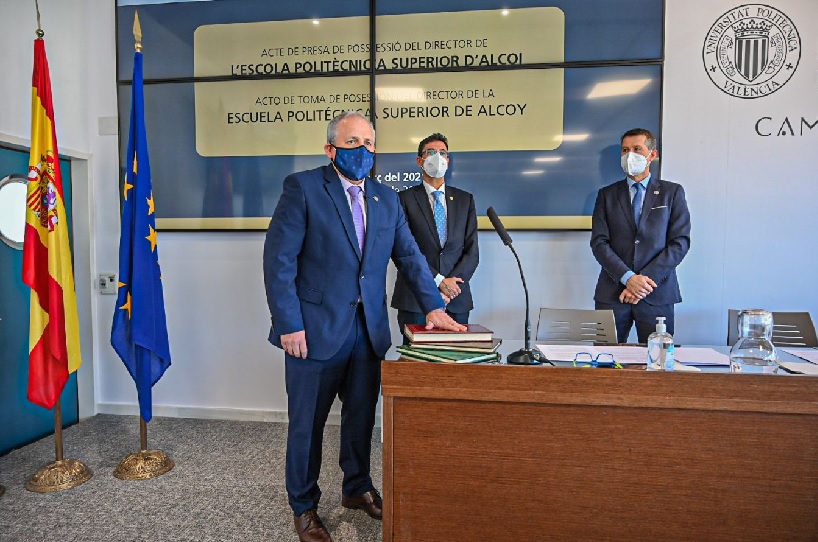 Toma de posesión del director de la Escuela Politécnica Superior de Alcoy