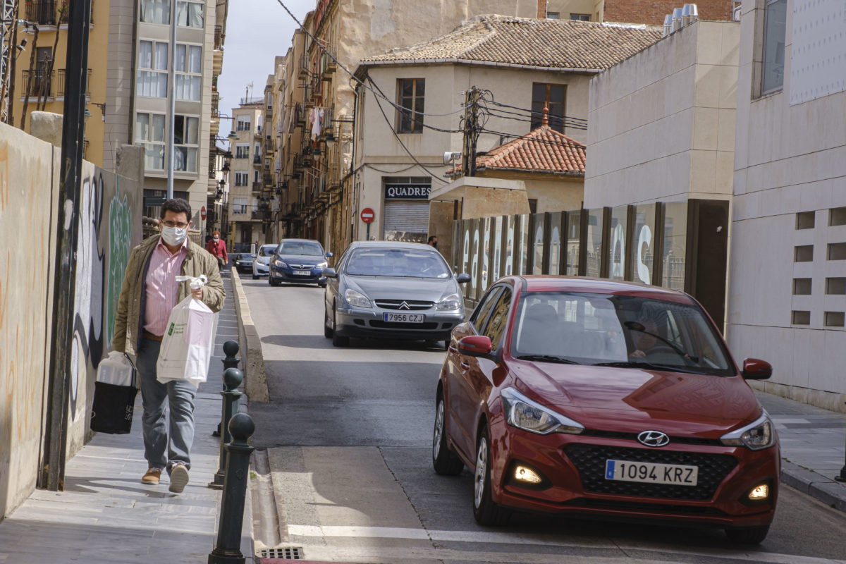 La conversió en zona de vianants aconsegueix un menor impacte en els desviaments de trànsit