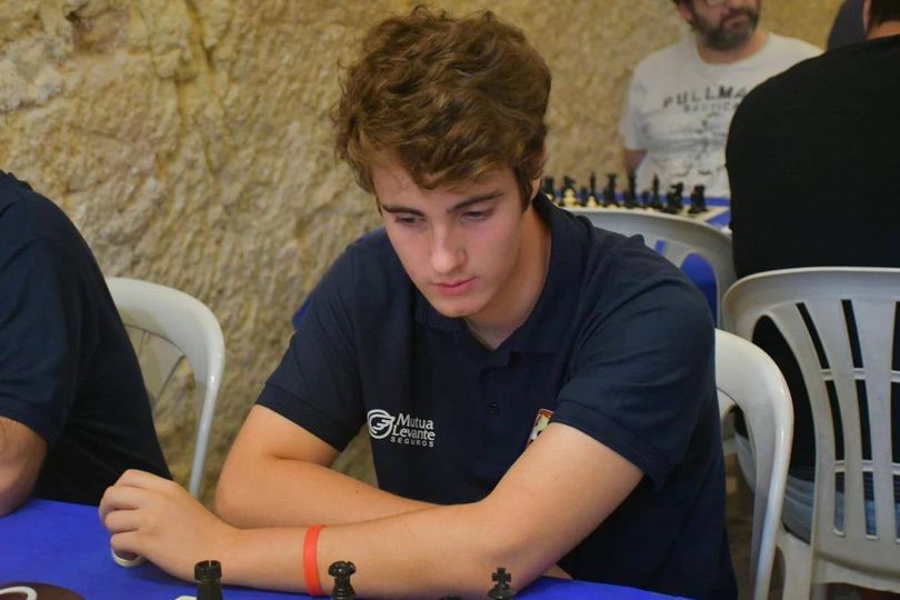Abel Sempere, 4t en l'autonòmic d'escacs Sub’18