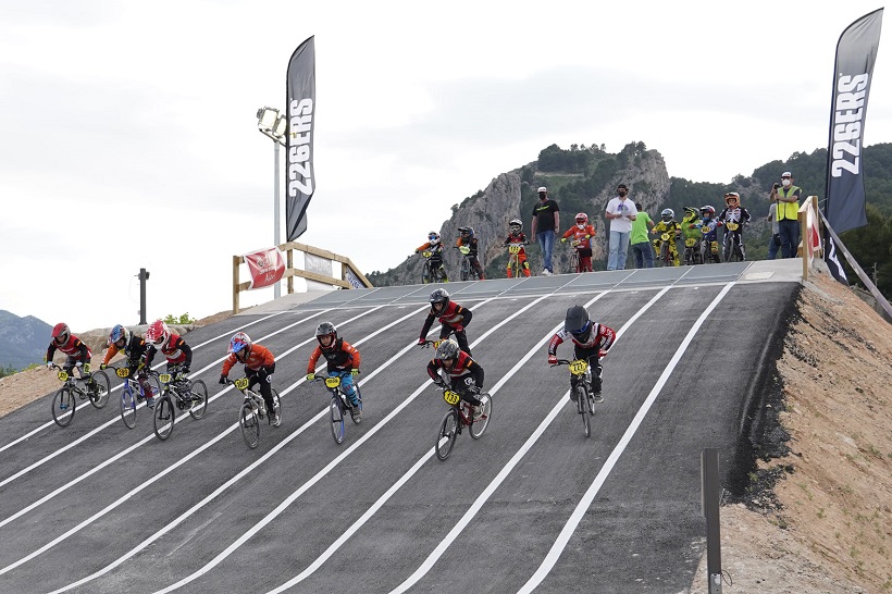 Un estreno de la pista de BMX por la puerta grande