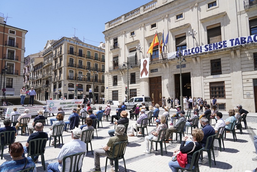 Concentración por unas pensiones dignas