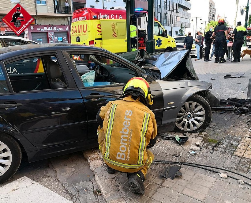 Herido grave al ser arrollado por un vehículo