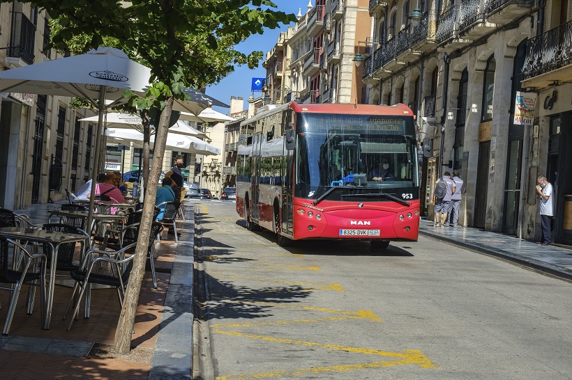 El autobús urbano recupera el pago en efectivo