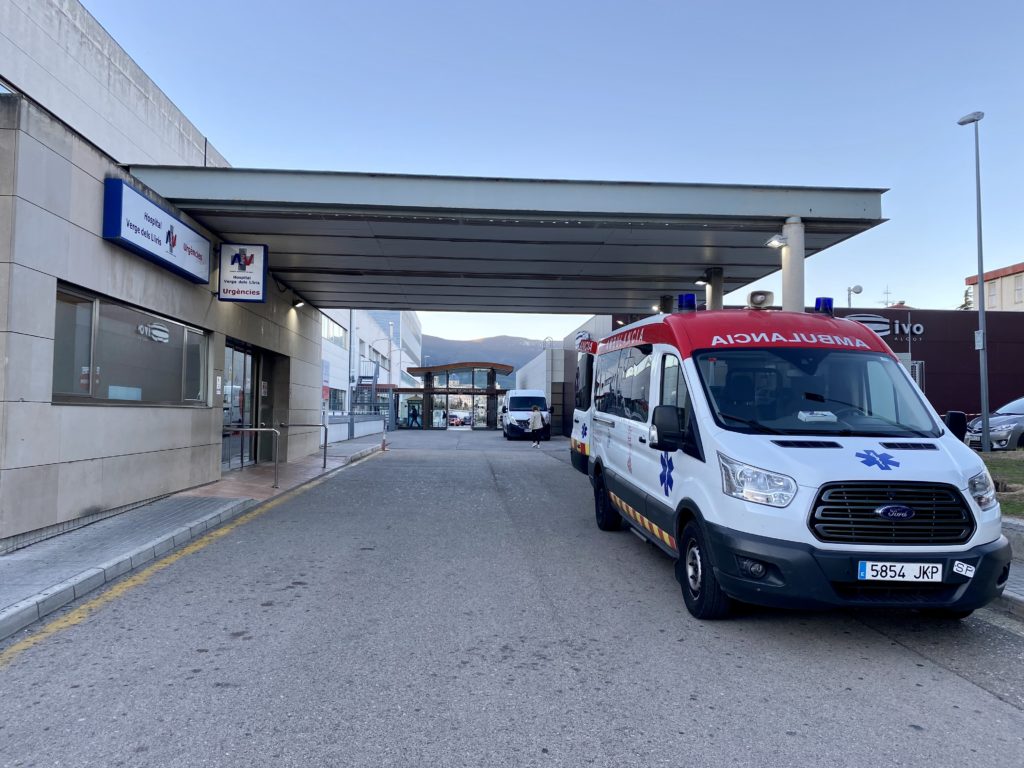 Dos jóvenes heridos en un accidente