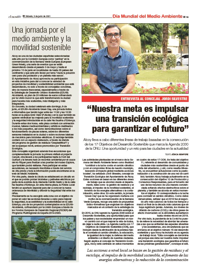 Especial Dia Mundial del Medi Ambient