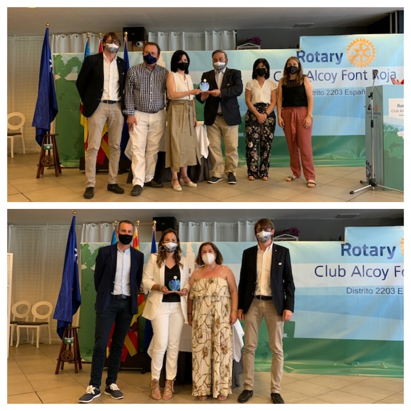 Judit Pla y AIN, Premios Valora del Rotary Club Font Roja