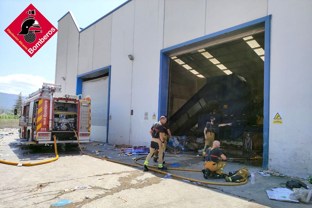 Un incendio obliga a evacuar