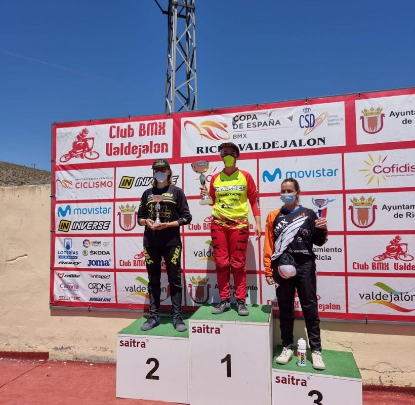 Cuatro podios del Club BMX Alcoy en la Copa de España