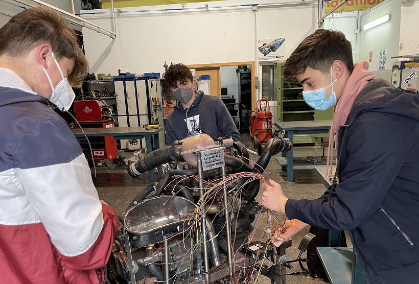 Aliança educativa de Cotes Baixes amb un institut americà