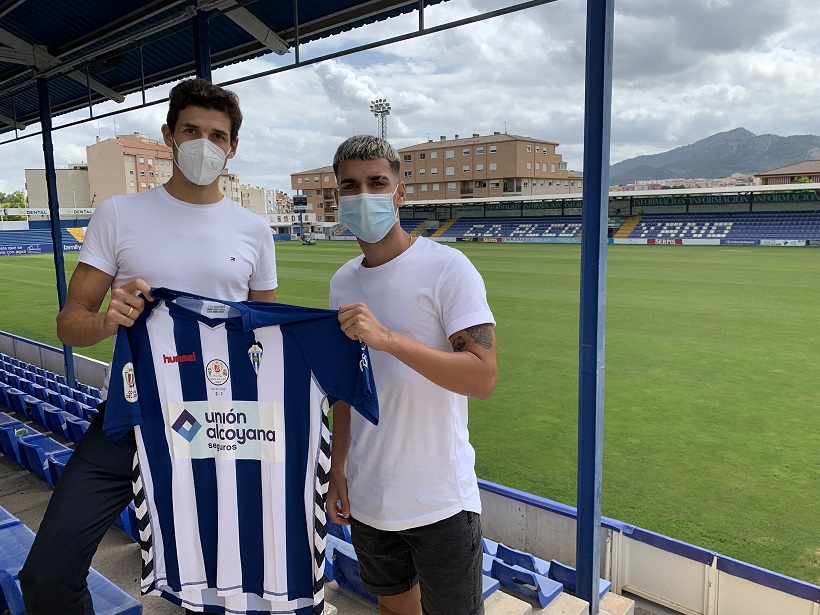 L'Alcoyano presenta a Fran Miranda i Andy Escudero, els seus dos últims fitxatges