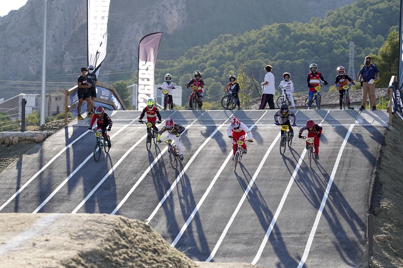 El circuit municipal de BMX rep elogis durant la Copa d'Espanya