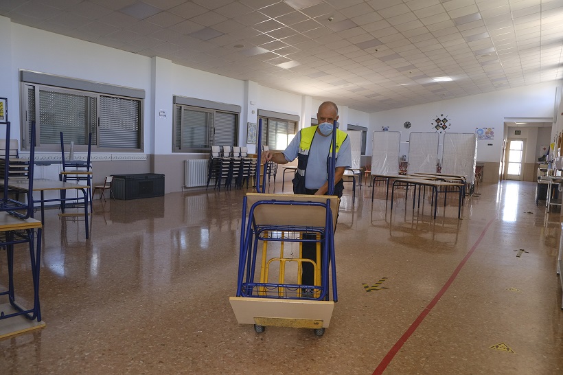 Es reprenen les classes en tots els nivells educatius, d'Infantil a FP