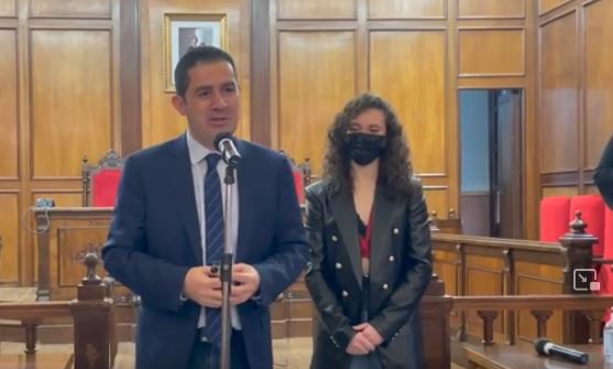 Recepció a la subcampiona del món Andrea Silva