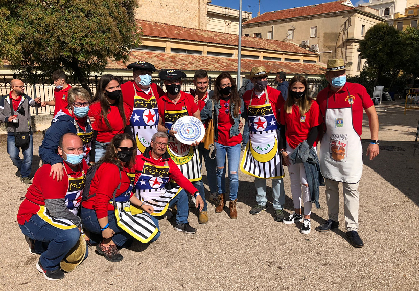 La filà Benimerines gana el concurso de Olleta de Mig Any