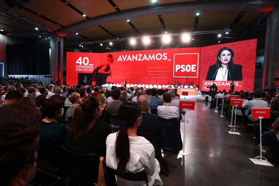 Congreso federal del PSOE en Valencia