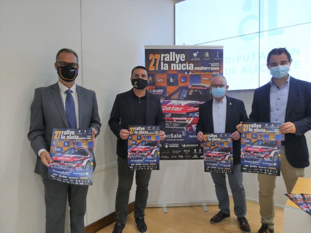 El 27 Rallye La Nucía Mediterráneo se presenta con grandes atractivos