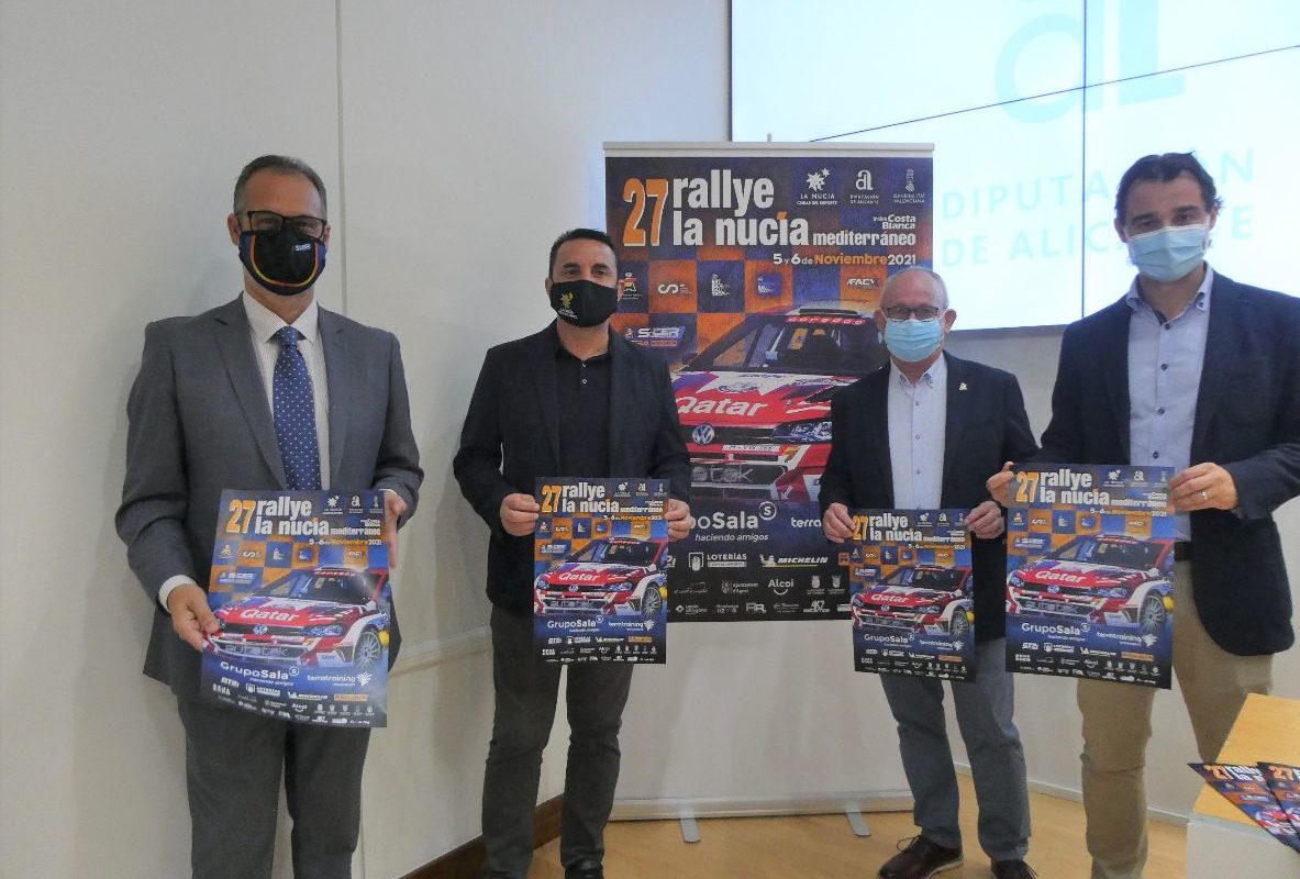 El 27 Rallye La Nucía Mediterráneo se presenta con grandes atractivos