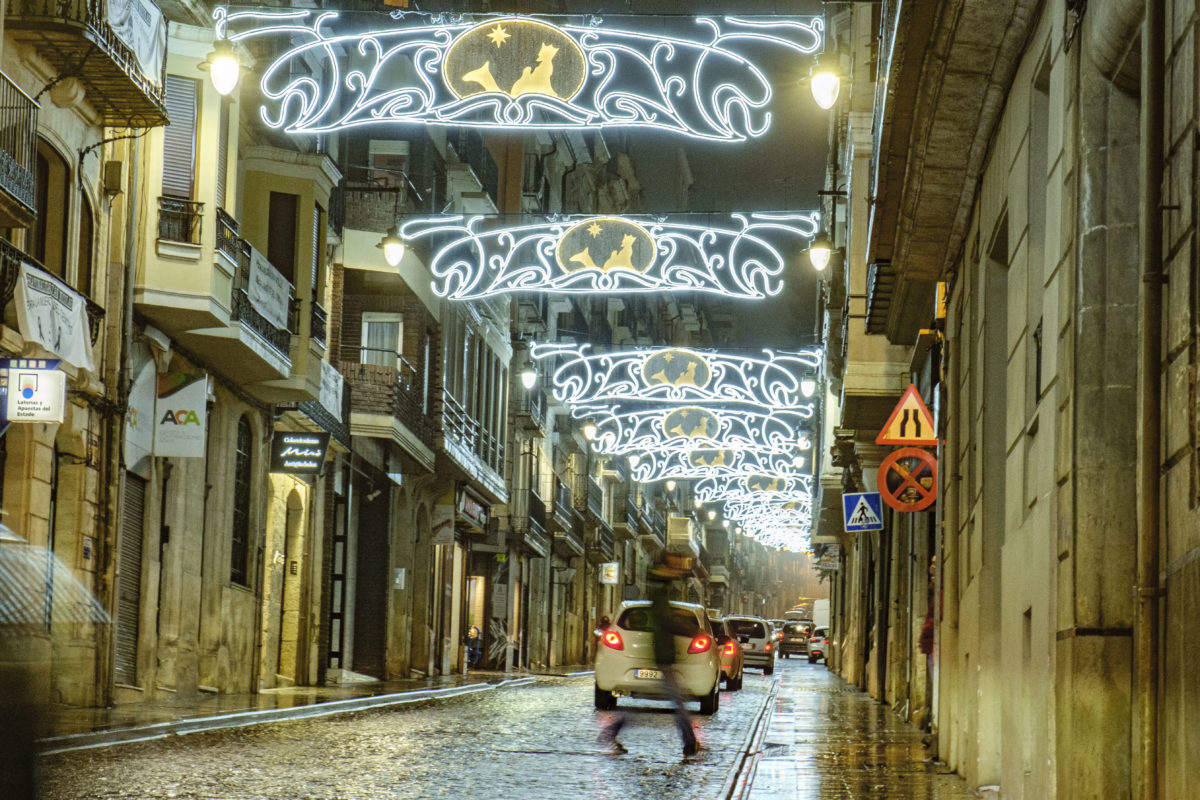 Se adelantan las luces navideñas