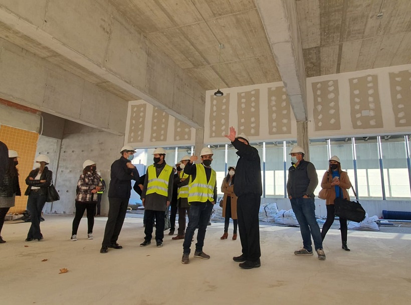 Marzà: "Les obres del nou CEIP El Bracal de Muro estan en el tram final de construcció"