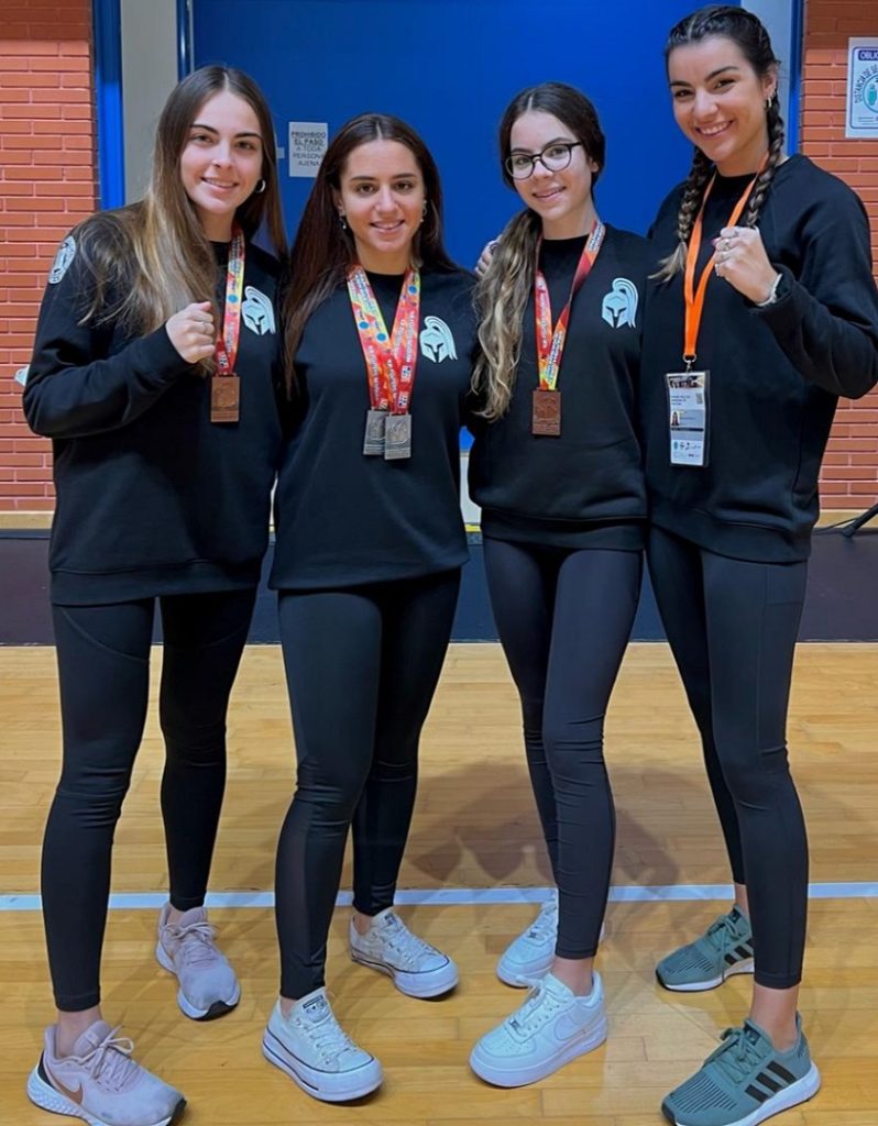 Cuatro medallas del Club Tae en el Open Internacional de kick boxing