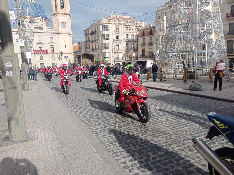 Gran ambient als carrers amb motiu del Nadal