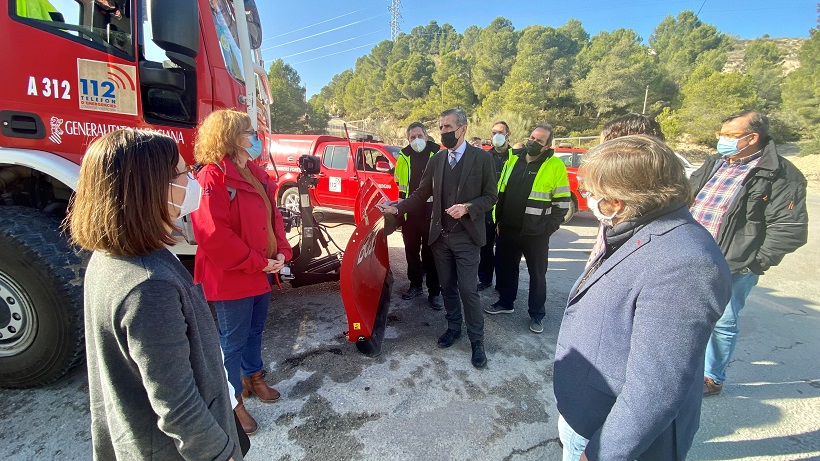 Listo el operativo de seguridad para hacer frente a las nevadas