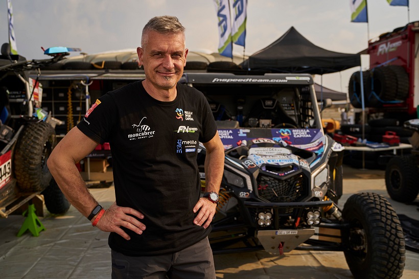 Víctor González no correrá el Dakar 2022