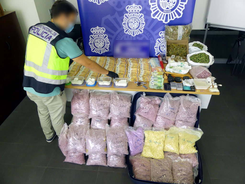 Operació contra el narcotràfic