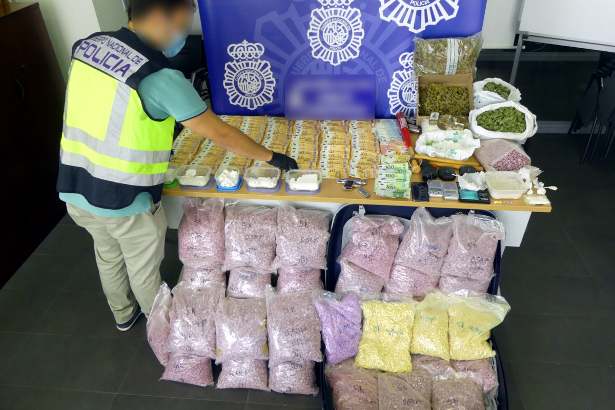 Operació contra el narcotràfic