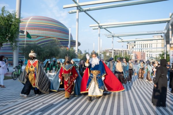 La Cavalcada d'Alcoi es promociona en Expo Dubai 2020