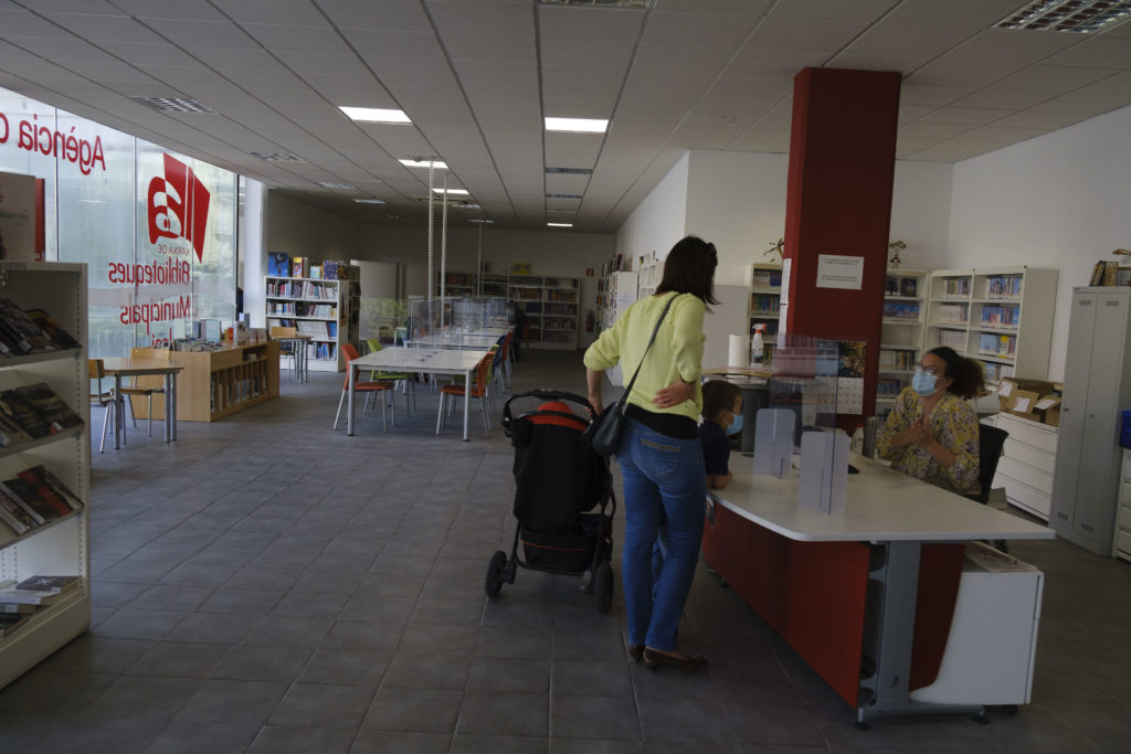 La Covid castiga a les Biblioteques