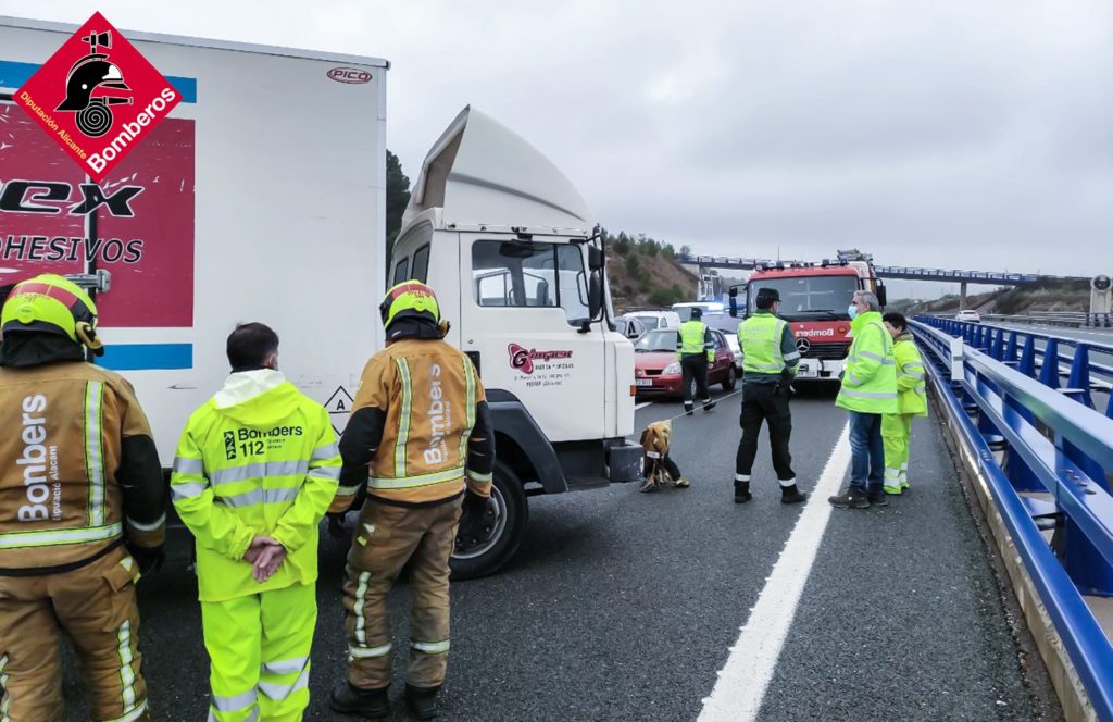 Retencions quilomètriques en l'autovia