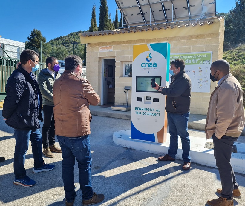 Informatizan la red de ecoparques comarcal