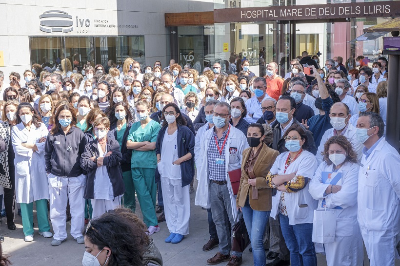 Negociacions amb Sanitat després de la dimissió en bloc d'infermeria de l'Hospital d'Alcoi